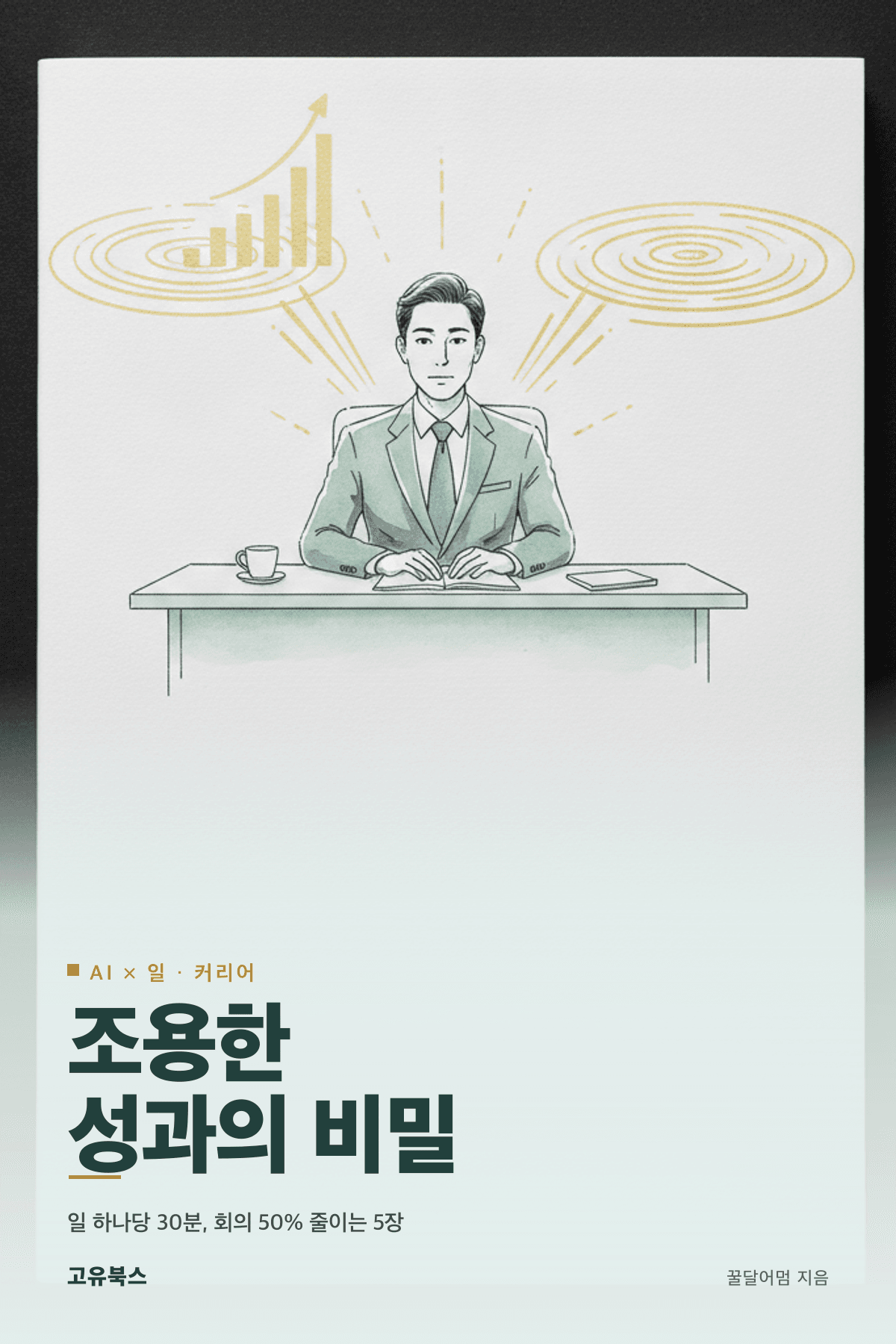 조용한 성과의 비밀 표지